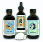 Image of Purge Heat, Chest relief, and Move Mountain herbal formulas